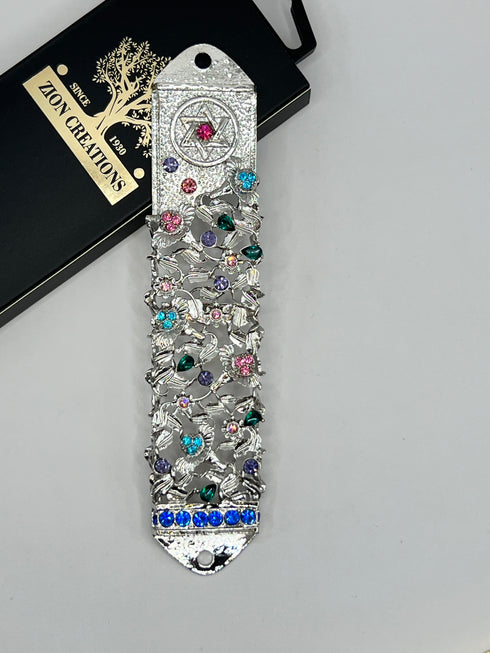 Contemporary Star Of David Mezuzah